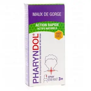 Comparateur de prix : Pharyndol Spray Enfant 20ml