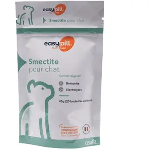 Comparateur de prix : 20x2g Easypill Smectite für Katzen Ergänzungsfutter Katze