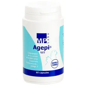 Comparateur de prix : MP Labo Agepi Oméga 3 Chien Chat 60 capsules
