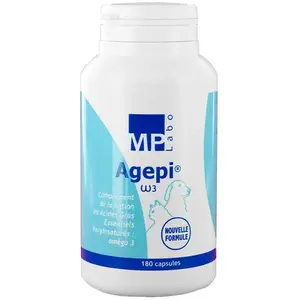 Comparateur de prix : 180 gélules MP Labo Agepi oméga 3 - pour chien