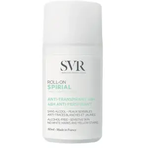 Comparateur de prix : SVR Spirial Déodorant Anti-Transpirant Intense 48H Roll-On 50 ml
