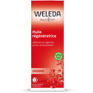 Comparateur de prix : Weleda - Grenade Huile régénératrice - 100 ml (flacon pompe) Huile corps unisex
