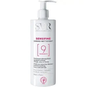 Comparateur de prix : SVR Sensifine lait démaquillant apaisant pour peaux intolérantes 400 ml