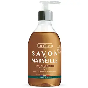 Comparateur de prix : Beau Terra Savon De Marseille Au Beurre De Karité 300ml
