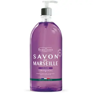 Comparateur de prix : Beauterra Savon Liquide de Marseille Lavande 1L