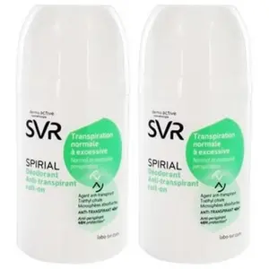 SVR Spirial Déodorant Anti-Transpirant Roll-on 2 x 50 mlVendu parparasanteonline
