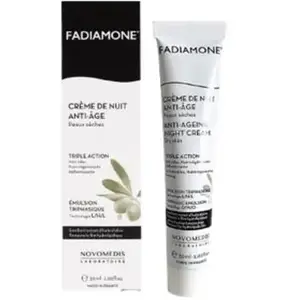 Laboratoire Novomedis FADIAMONE Crème de nuit anti-âge peaux sèches et très sèches tube 30ml pas cher