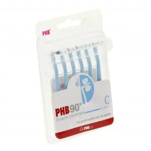 Comparateur de prix : Crinex Brossettes interdentaires - PHB - 90° C - Angle à 90° - Brosse 3-5,5mm