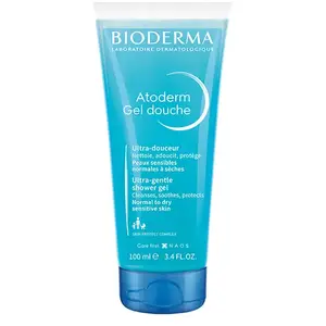 Bioderma Atoderm Gel Douche Sans Savon Peaux Sèches format voyage 100ml pas cher