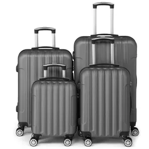ALIGHTUP - Set Valise 4 Pièces | ABS | Lot de Valise | Valise à roulet... pas cher