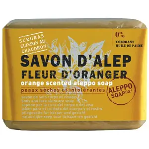 Comparateur de prix : Aleppo Soap Co Savon industriel d'alep à l'eau de fleur d'oranger 100g