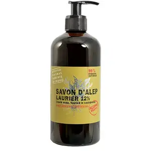 Comparateur de prix : Aleppo soap savon d alep liquide 12% laurier 500ml