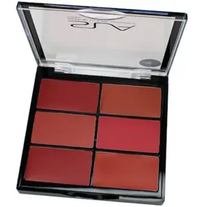 SLA Paris - Palette artist pro 6 Rouge à lèvres 9 g Or rose unisex pas cher