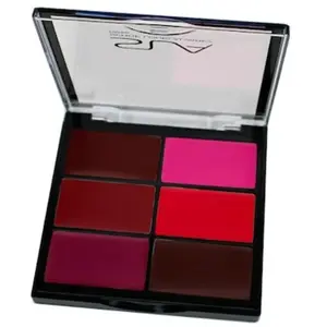 SLA Paris - Palette artist pro 6 Rouge à lèvres 9 g Marron unisex pas cher
