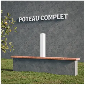 MON MARCHÉ DÉCO Poteau complet PRO 72 cm pas cher