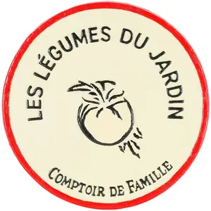 Comptoir de Famille - Dessous de plat Légume ivoire - D.24.5 cm T.U pas cher