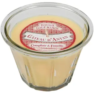 Comptoir de Famille - Bougie gourmande Gateau d'antan mandarine - 1 mè... pas cher
