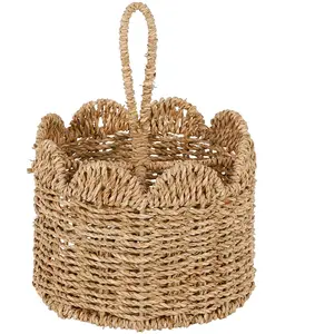 Comptoir de Famille - Porte couvert Chaumière naturel - D.19x26 cm T.U