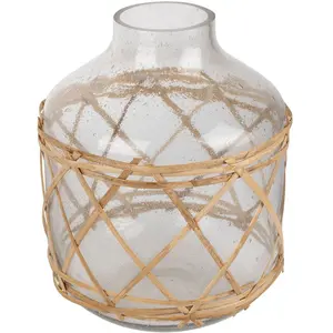 Comptoir de Famille - Vase dame Vanier naturel - D.17x23 cm T.U