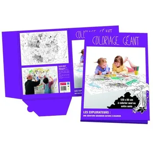 Comparateur de prix : AC-Déco Coloriage Géant - Explorateurs - 80 X 120 Cm