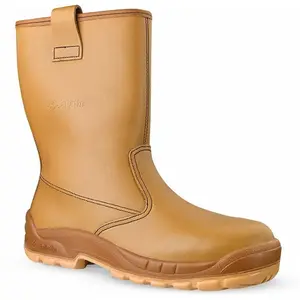 Comparateur de prix : JALLATTE Bottes de sécurité Homme Marron Taille 43 