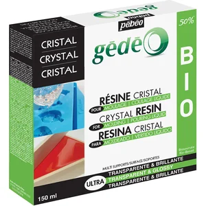 Comparateur de prix : Pebeo Kit résine de cristal bio - 150 ml - Transparent - Mixte - Adulte