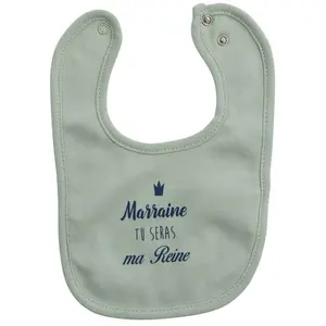 Bavoir annonce Marraine VERT Maïka pas cher
