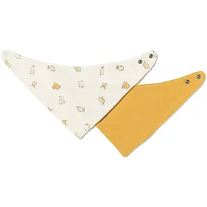 Maïka Lot 2 bavoirs Foulard Lapinou pas cher