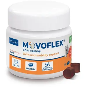 Comparateur de prix : VIRBAC Movoflex l chien de plus de 35kg   30 bouchées de 6g