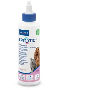 Comparateur de prix : Virbac Epi-Otic Nettoyant Auriculaire | 125 ml