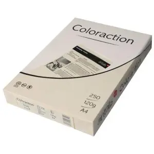 Coloraction 838A 120S 50 Antalis Papier couleur A4 120 g/m Crème/50 Im...