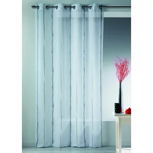 HomeMaison Home Maison 09335-8-AL Voilage Etamine Jacquard Fils Coupes... pas cher