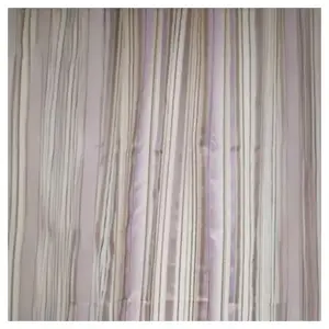 Home Maison Voilage en organza à rayures (140x260 cm - Vieux rose) pas cher