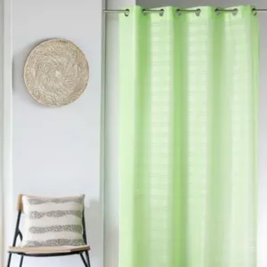 Home Maison Voilage Fantaisie À Rayures Horizontales "joyeux" TU pas cher