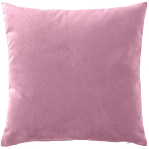 3S. x Collection (Nos Imprimés) Housse de coussin lin lavé - rose pas cher