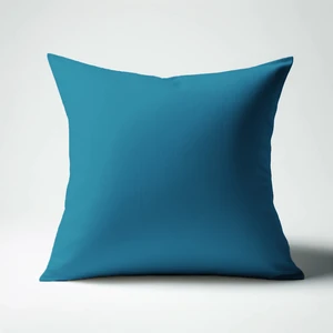 Taie d'oreiller coton TERTIO® - Bleu Canard pas cher