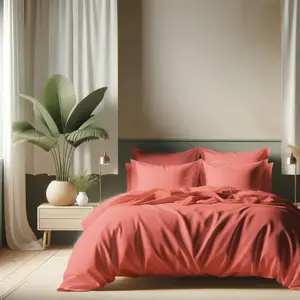 Housse de couette coton TERTIO® - Pêche pas cher