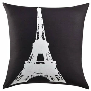 3S. x Collection (Nos Imprimés) Taie d'oreiller coton STRUCTURE - anthracite pas cher