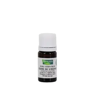 Comparateur de prix : Phytosun - Huile Essentielle De Cèdre De Virginie - Flacon De 5 Ml