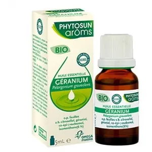 Phytosun arôms géranium bio 5ml pas cher