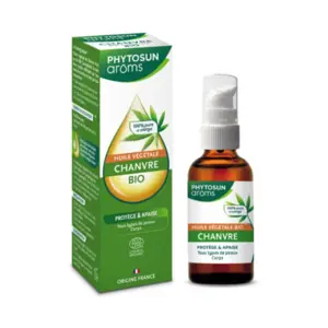 Phytosun Arôms Huile végétale de Chanvre BIO - Cannabis Sativa pas cher