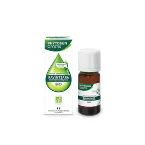 Comparateur de prix : Phytosun Aroms Huile Essentielle de Ravintsara Bio 10ml