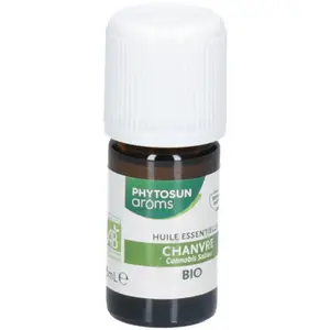PHYTOSUNAROMS PHYTOSUN AROMS Huile Essentielle de Chanvre bio 5ml pas cher