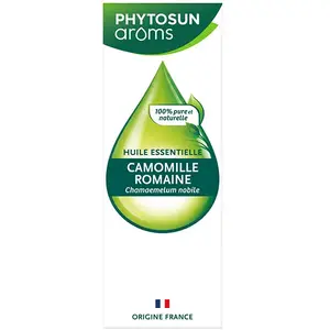 Comparateur de prix : Phytosun Aroms Huile Essentielle De Camomille Romaine 5 ml