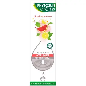 Comparateur de prix : Phytosun aroms complexe diffuseur agrumes 30ml