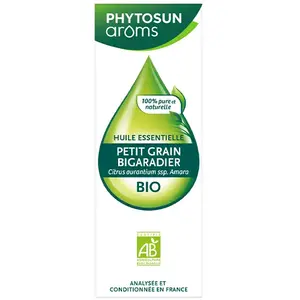 Phytosun Arôms Huile Essentielle Petit Grain Bigaradier Bio 10ml pas cher