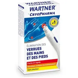 Comparateur de prix : Wartner by Cryopharma Stylo Anti-Verrues Mains Et Pieds