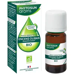 Comparateur de prix : Phytosun Arôms Huile Essentielle Encens Oliban Bio 5ml