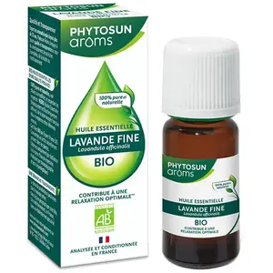 Comparateur de prix : Phytosun Arôms Huile Essentielle Lavande Fine Bio 10ml