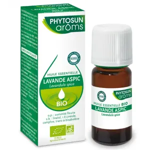 Comparateur de prix : PHYTOSUN AROMS Huile essentielle de Lavande aspic bio flacon 10ml